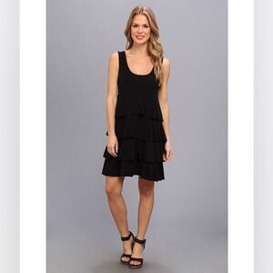 Tiana B Tiered Stretch Dress Medium